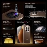 REDMI Note 15 Pro+ 5G (Coffee Mocha, 12GB + 512GB) | 200MasterPixel OIS Camera | Snapdragon 7s Gen 4 | CrystalRes AMOLED | IP69/69K | 6500mAh Si/C Battery | 100W HyperCharge - Image 5