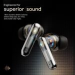 Fire-Boltt Newly Launched Aero Luxe TWS Earbuds with Custom EQ, Bluetooth 5.4 Wireless Earphones, 70H Playtime, Fast Charging Case, 50ms Low-Latency Gaming & Touch Controls Sandstone Beige - Image 4