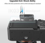 VERTUS® Premium Tempered Glass Screen Protector for Sony Alpha ILCE-7M3 / / 7 Ⅲ 3 Camera || Anti Scratch || Edge to Edge Protection || 9H Hardness Ultra HD - Image 4