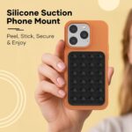 Suction Phone Case Mount (Midnight Mystery（Black）) - Image 3