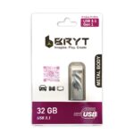 BRYT Metal Body Flash Drive 32 GB USB 3.1 High Speed Type A Pendrive | Read Speed 100 MB/s | Silver | - Image 5