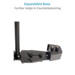 FLYCAM Redking Telescopic Handheld Camera Stabilizer w Dovetail Quick-Release. for Video & Film Cameras up to 7kg / 15lb. 3-Axis Rotational Control, Easy Vertical Counterbalance. (FLCM-RK) - Image 7