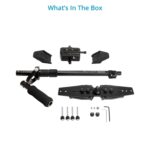 FLYCAM Redking Telescopic Handheld Camera Stabilizer w Dovetail Quick-Release. for Video & Film Cameras up to 7kg / 15lb. 3-Axis Rotational Control, Easy Vertical Counterbalance. (FLCM-RK) - Image 8