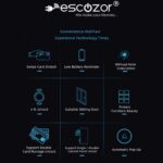 Escozor Smart Furniture Biometric Door Lock For Home (Hidden Or Invisible Nfc Lock), Black - Image 3