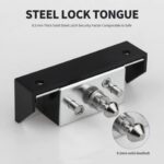 Escozor Smart Furniture Biometric Door Lock For Home (Hidden Or Invisible Nfc Lock), Black - Image 5