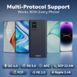 Tempt Newly Launched Booster Pro 10k 22.5W Power Bank | 2USB-A & 1Type-C | QC PD 3.0 | 10000mah with Fast Charging | Digital LED Display & Advanced Safety Protection- Black - Image 5