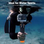AKASO EK7000 Pro 4K Action Camera with Touch Screen EIS 131ft Waterproof Camera Remote Control Underwater Camera with Waterproof Floating Hand Grip Bundle - Image 5