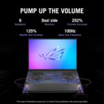 ASUS ROG Zephyrus G14,AMD Ryzen AI 9 HX 370 Gaming Laptop(RTX 5070 Ti -12GB/110W TGP/32GB/2TB/3K OLED/14/120Hz/Windows 11/M365 Basic (1Year)*/Office Home 2024/Eclipse Gray/1.57 Kg) GA403WR-QS123WS - Image 7