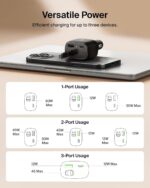 Belkin USB C Car Charger 75W w/ 30in Retractable USB C Cable - iPhone Charger, Compatible with iPhone 16 & 15 Series, Galaxy S25 Series, AirPods, Tablet, MacBook, Chromebook, etc. - Travel Essentials - Image 4