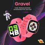 Turet Gravel Smartwatch for Kids - Aluminium Body, HD Screen, in-Built Games, Motion Mode, IP68 Waterproof, Activity Tracker, Multiple Dials, Heart Rate, SpO2 & Sleep Monitoring (Pink) - Image 4
