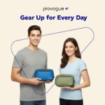 Provogue Vault Tech Organizer Pouch, Gadget Organiser for Travel, Office & Daily Use, Storage Case for Cables, Chargers & Hard Disk, Compact Electronics Organizer for Men & Women, Midnight Blue - Image 3