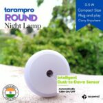 TARAMPRO 0.5 W LED Night Lamp Automatic Light Sensor Smart LED Night Light for Kids Elderly Bedroom Plug Type - (Red) Pack of 1 - Image 3
