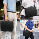 MOCA Unisex Handbag,15 Inches Laptop Shoulder Bag For 15-Inch Hp,Acer,Dell,Macbook 16 Inch Pro/Air,Water-Resistant,Shockproof,Business,Travel - Image 7