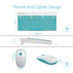 Portronics Key2-A Combo of Multimedia Wireless Keyboard & Mouse, Compact Light-Weight for PCs, Laptops and Smart TV, White - Image 5