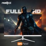 FRONTECH 32 Inch Ultima Series LED Monitor | Refresh Rate 75Hz,IPS Panel | Full HD 1080p,Wall Mountable Slim & Stylish Design | HDMI & VGA Ports, Built-in Speaker (MON-0069,White) - Image 4