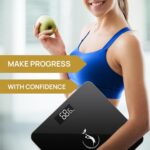 Themisto TH-WS50 Body weight Scale, With High Precision Sensors | Backlit Display | - Image 5