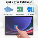 Robustrion Tempered Glass for Samsung Galaxy Tab S9 FE Plus / S9 Plus / S10 Plus / S8 Plus / S7 FE 12.4 inch Screen Protector Guard for Samsung S9 FE+ / S10+ / S9+ / S8+ /S7+/ S7 FE Tablet - Pack of 1 - Image 5