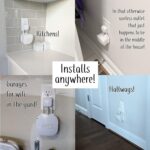 The Eero Genie for eero 6+, eero 6, and Mesh Wi-Fi: Wall Mount Outlet Holder Stand | Lowest Profile | Open Access | Multiple Install Options | Horizontal Outlets | Design Winner! (3-Pack) - Image 5