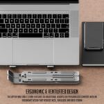 Lapster Ergonomic Portable Aluminium Laptop Stand - Image 4
