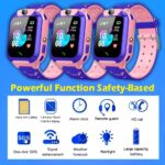 GameSir Q18 Kids Smart Watch 1.44" TFT Display 3G / 4G SIM Support, Learning & Gaming Apps, Gift Watch, Waterproof, LBS Tracking/GPS, 2 Way Calling Smart Watch for Boys & Girls (Pink) - Image 6