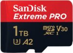 SanDisk MicroSD Card 1TB Extreme Pro Compatible with DJI Avata 2, Mini 4K Drones (SDSQXCD-1T00-GN6MA) V30 Card 200 MB/s - Bundle with 1 Everything But Stromboli MicroSDXC Card Reader - Image 4