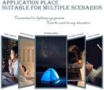 USB LED Lamp Camping Night Light, Mini Portable Lights for Power Bank PC Laptop, White (4) - Image 4