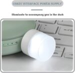 USB LED Lamp Camping Night Light, Mini Portable Lights for Power Bank PC Laptop, White (4) - Image 5