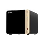 QNAP TS-464-4G (Quad-core Intel for Multitasking, 2.5GbE Multimedia NAS with M.2 PCIe Slots and PCIe expandability) - Black - Image 4