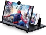 8 Inches HD Screen Magnifier 3D Smart Mobile Phone Movies Amplifier Portable Phone Projector for All Smartphones (Multicolor) - Image 3