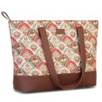 ZOUK Women's Handcrafted Shoulder Tote Bag and Handbag for Office and College - Image 3