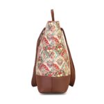 ZOUK Women's Handcrafted Shoulder Tote Bag and Handbag for Office and College - Image 4