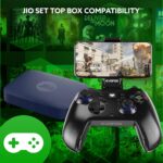 EvoFox Go Smartphone Bluetooth Gamepad for iPhones, iPads & Android | 2 Macro Back Buttons, Dual Vibration Motors, Turbo Mode, Analog Triggers, High Precision Joysticks | Android KeyMap Mode (Grey) - Image 5
