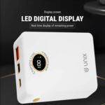 Unix UX-1530 10000mAh Magnetic Wireless Power Bank | 22.5W PD Fast Charging | 15W Qi Wireless Charging | Type-C Input/Output | LED Display| BIS Certified | for iPhone, Android & USB Devices - (White) - Image 5
