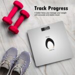 Themisto TH-WS40B Body weight Scale, With High Precision Sensors | Backlit Display | - Image 5