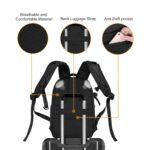 MOSISO Camera Backpack, Photography Camera Bag 15-16 inch Waterproof Hardshell Case with Tripod Holder&Laptop Compartment - Image 8