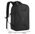 MOSISO Camera Backpack, Photography Camera Bag 15-16 inch Waterproof Hardshell Case with Tripod Holder&Laptop Compartment - Image 9