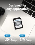 Nextorage Japan UHS-II SD Card256GB max Read Speed 280MB/s V60 (SDXC UHS2 Memory Card NX-F2SE) - Image 6