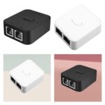 Bnf® 1000Mbps Ethernet Network Adapter Compact Double Port Network Hub for Office Black | Network Switches | Switches & Hubs | Enterprise Networking, Servers - Image 6