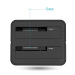 Wavlink 12TB Dual Bay 2.5" / 3.5" SATA HDD/SSD Storage Docking Station USB 3.0 Cable 5Gbps Transmission Rates External Hard Drive Enclosure Duplicator/Cloner - Image 3