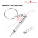 Brain Freezer Pack Of 2 Tool 3 in 1 Mini Stainless Steel Keychain Eyeglass Repair kit - 3 Pack for Optical/Glasses/Eyeglass Frames/Sunglasses/Jewellery/Watches Fix Glasses, Change Watch, Laptop - Image 3