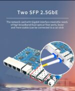 Banana Pi BPI-R3 Wi-Fi 6 OpenSource Wireless Dual-Band OpenWRT Router Board with MediaTek MT7986 (Filogic 830), Supports 5X GbE and 2X 2.5GbE SFP - Image 8