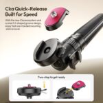 ULANZI MT90 Action Camera Tripod Stand Vlog Handle Grip with Cka Quick Release w Ballhead w Cold Shoe, Camera Desktop Tripod for GoPro Hero, Insta360, DJI Osmo Pocket/Action/360, Small Cameras - Image 3