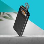 Unix UX-1513 10000mAh Slim Power Bank with Fast Charging | Dual USB Output, Type-C Input/Output, Digital Display | Multi-Layer Protection | Portable Battery Backup for iPhone, Android - (Black) - Image 8