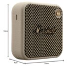 Marshall Willen Portable Bluetooth Speaker with 15+ Hours of Portable Playtime, Dust & Waterproof (IP67) - Cream. - Image 4