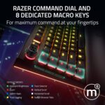 Razer Blackwidow V4 Pro - Mechanical Gaming USB Keyboard (Green Switch) - US Layout - FRML - Image 4