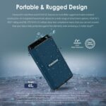 Transcend 1 TB External SSD, Up to 2000MB/s, Supports Apple 4K 60fps ProRes, USB Hard Drive for iPhone15,16,17/iPad/Mac//PS5/Windows/Android, IPX5 USB 3.2 Gen2 Portable SSD.TS1TESD410C (1, TB) - Image 5