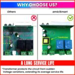 amiciSmart DC 24V Digital Thermostat, Temperature Regulating Device 10A with NTC Sensor for Incubator (STC-1000) - Image 4