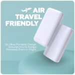 One Life 20000 mAh 12W Fast Charging Power Bank | 2 USB Output | Type C Input| Ultra Slim Lithium Polymer Power Bank for iPhone Android Mobiles & Tablets (White) - Image 5