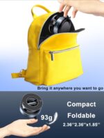 360 Vacuum Magnetic Phone Holder Hands Free, Foldable Suction Mount, Strong Grip for Mirror, Shower, Gym, Car, Kitchen and Universal Magnetic Phone Stand-(Black) (009) - Image 3