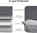 Dynotrek Eiser Laptop Sleeve Messenger Hand Bag with Detachual Shoulder Strap Side Sling Handle Carrying Case Hand Bag - Image 7